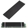 Aluminum Heatsinks for PCIe NVMe M.2 2280 SSD with Silicone Thermal Pad, DIY Laptop PC Memory Cooling Fin Radiation Dissipate (Ordinary Edition)