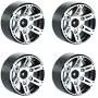 LAFEINA 4PCS 100mm 1.9 Inch Rubber Tires with Metal Beadlock Wheel Rim for 1:10 RC Crawler Axial SCX10 Tamiya CC01 D90 D110 RC Car Parts LAFEINA 4PCS 100mm 1.9 Inch Rubber Tires with Metal Beadlock Wheel Rim for 1:10 RC Crawler Axial SCX10 Tamiya CC01 D90 D110 RC Car Parts