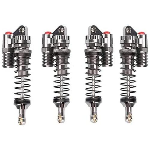 IFLYRC Adjustable Shock Absorbers Assembled Part for 1/10 RC Car/Axial / SCX10 / TRX-4 / RC Crawler Car-100mm(4Pcs)