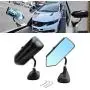 Kyostar Universal F1 Style Side Mirrors Glossy Black Rear View Mirror with Blue Glass Kyostar Universal F1 Style Side Mirrors Glossy Black Rear View Mirror with Blue Glass