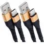 2Pack 6Ft USB Type C Cable, 3A Fast Charge Cord Compatible with Samsung Galaxy S20/S10/S9/S8/A10/A20/A51/Note 8/9/10,LG V20/V30/V40, USB-C to USB-A Fast Charging C 2Pack 6Ft USB Type C Cable, 3A Fast Charge Cord Compatible with Samsung Galaxy S20/S10/S9/S8/A10/A20/A51/Note 8/9/10,LG V20/V30/V40, USB-C to USB-A Fast Charging C