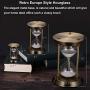 SuLiao Hourglass Timer Sand Clock 60 Minutes & Brass Metal Hour Glass for Decor Sandglass Timer