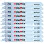 10 Piece 9” 14-TPI Thick Metal Cutting Reciprocating Saw Blades