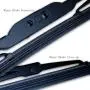 TuningPros WBMJ-26-20 Metal Frame Windshield Wiper Blade, 26'' (650mm) Driver Side & 20'' (500mm) Passenger Side, Set of 2