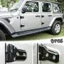 LAIKOU 8PCs Door Hinge Cover Decor Trim Exterior Protection Accessories Fit for 2018-2021 Jeep Wrangler JL JLU & Gladiator JT (Black) LAIKOU 8PCs Door Hinge Cover Decor Trim Exterior Protection Accessories Fit for 2018-2021 Jeep Wrangler JL JLU & Gladiator JT (Black)