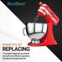 Ultra Durable W10112253 Mixer Worm Gear Replacement Part by Blue Stars – Exact Fit For Whirlpool & KitchenAid Mixers - Replaces 4162897 4169830 AP4295669 - PACK OF 2 Ultra Durable W10112253 Mixer Worm Gear Replacement Part by Blue Stars – Exact Fit For Whirlpool & KitchenAid Mixers - Replaces 4162897 4169830 AP4295669 - PACK OF 2
