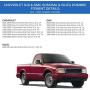 FAERSI Interior Third Door Handle Rear Left Driver Side Cargo Handle Replacements for 1995-2003 S10 /96-03 GMC Sonoma S15 /1998 Isuzu Hombre Extended Cab Pickup, 15760310, 19211052