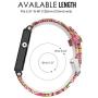 MoKo Band Compatible with Garmin Vivoactive, Soft Silicone Replacement Fitness Bands Wristbands with Metal Clasps fit Vivoactive/Vivoactive Acetate Sports GPS Smart Watch - Daisy Totem