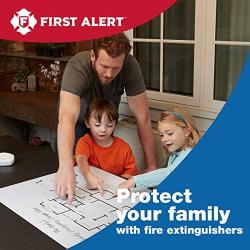 FIRST ALERT Fire Extinguisher | Professional Fire Extinguisher, Red, 5 lb, PRO5