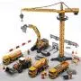 CUTE STONE Alloy Construction Vehicles Truck Toy Set, Kids Engineering Truck Playset, Crane, Excavator, Cement, Fuel Truck, Wheel Loader with 3 Interchangeable Parts,Gift for Toddlers Boys Children CUTE STONE Alloy Construction Vehicles Truck Toy Set, Kids Engineering Truck Playset, Crane, Excavator, Cement, Fuel Truck, Wheel Loader with 3 Interchangeable Parts,Gift for Toddlers Boys Children