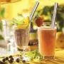 grilljoy 13pc Reusable Metal Straws with 2 Cleaning Brushes - Various Stainless Steel Straws with 4 Straight 4 Bent 2 Boba Straws - Eco Friendly Drinking Straws with Case for Great Christmas Gifts grilljoy 13pc Reusable Metal Straws with 2 Cleaning Brushes - Various Stainless Steel Straws with 4 Straight 4 Bent 2 Boba Straws - Eco Friendly Drinking Straws with Case for Great Christmas Gifts