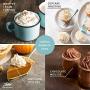 Whipped Cream Dispenser Stainless Steel - Professional Whipped Cream Maker - Gourmet Cream Whipper - Large 500ml / 1 Pint Capacity Canister - Includes 3 Culinary Decorating Nozzles