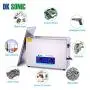 Large Commercial Ultrasonic Cleaner - DK SONIC 30L 600W Sonic Cleaner with Heater and Basket for Metal Parts,Carburetor,Fuel Injector,Brass,Auto Parts,Engine Parts,Motor Repair Tools,etc