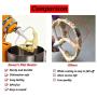 K5AB K5SS Stand Mixer Flat Beater Blade for Kitchen Aid 5-QT Coated Flat Beater 9707670 W10807813 PS983355 AP3881259