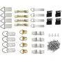 Picture Hooks,Picture Hanger 76 Pieces Silver Assorted Picture anging Hooks Kit with Screws in Plastic Storage Box for Home Office Photo Picture Painting Hanging Picture Hooks,Picture Hanger 76 Pieces Silver Assorted Picture anging Hooks Kit with Screws in Plastic Storage Box for Home Office Photo Picture Painting Hanging