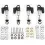 wivarra for Axial SCX24 90081 1/24 RC Crawler Car Upgrade Parts Metal Shock Absorber Damper Accessories,BK wivarra for Axial SCX24 90081 1/24 RC Crawler Car Upgrade Parts Metal Shock Absorber Damper Accessories,BK