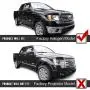 VIPMOTOZ LED Halo Ring Projector Headlight Assembly For 2009-2014 Ford F-150 (Factory Halogen Model) - Metallic Chrome Housing, Driver and Passenger Side VIPMOTOZ LED Halo Ring Projector Headlight Assembly For 2009-2014 Ford F-150 (Factory Halogen Model) - Metallic Chrome Housing, Driver and Passenger Side