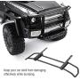 Tbest RC Car Front Bumper,Metal Front Upper Bumper Upgrade Part Accessory Compatible with TRAXXAS TRX6 G63 TRX4 G500 RC Car