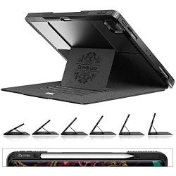 Ztotop Case for New iPad Pro 12.9 Inch 4th Generation 2020,[6 Magnetic Stand Angles] Highly Protective Shockproof Cover with Pencil Holder,Support 2nd Gen Pencil Charging Auto Wake/Sleep, Black