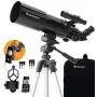 Celestron - 80mm Travel Scope - Portable Refractor Telescope - Fully-Coated Glass Optics - Ideal Telescope for Beginners - Bonus Astronomy Software Package - Digiscoping Smartphone Adapter Celestron - 80mm Travel Scope - Portable Refractor Telescope - Fully-Coated Glass Optics - Ideal Telescope for Beginners - Bonus Astronomy Software Package - Digiscoping Smartphone Adapter