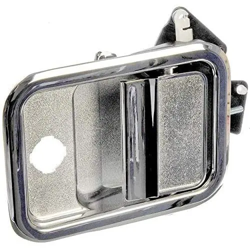 APDTY 143981 Door Handle Exterior Chrome Metal Design Fits Front Left (Driver-Side) 2003-2010 Freightliner Columbia (Replaces A18-42228-002) APDTY 143981 Door Handle Exterior Chrome Metal Design Fits Front Left (Driver-Side) 2003-2010 Freightliner Columbia (Replaces A18-42228-002)