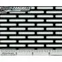 CCG 16''x48'' Perforated SS Grill Mesh Sheet - Gloss Black CCG 16''x48'' Perforated SS Grill Mesh Sheet - Gloss Black