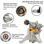 YAMATIC Max 3000 PSI 2.4 GPM Pressure Washer Pump Vertical 7/8'' Shaft OEM & Replacement Pump for Power Washer with Spray Nozzle Tips