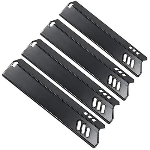 Uniflasy 15 Inch Grill Heat Plate Shield, Burner Cover, Flame Tamer for Dyna-glo DGF510SSP, DGF510SSP-D, Backyard GBC1460W, GBC1461W, BY12-084-029-98, Uniflame GBC1059WB Grills, Porcelain Steel 4PK Uniflasy 15 Inch Grill Heat Plate Shield, Burner Cover, Flame Tamer for Dyna-glo DGF510SSP, DGF510SSP-D, Backyard GBC1460W, GBC1461W, BY12-084-029-98, Uniflame GBC1059WB Grills, Porcelain Steel 4PK