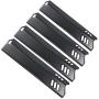Uniflasy 15 Inch Grill Heat Plate Shield, Burner Cover, Flame Tamer for Dyna-glo DGF510SSP, DGF510SSP-D, Backyard GBC1460W, GBC1461W, BY12-084-029-98, Uniflame GBC1059WB Grills, Porcelain Steel 4PK