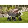 Gorilla Carts Heavy-Duty Poly Yard Dump Cart | 2-In-1 Convertible Handle, 1200 lbs capacity | GOR6PS model