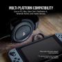 Corsair HS60 – 7.1 Virtual Surround Sound PC Gaming Headset w/USB DAC - Discord Certified Headphones – Compatible with Xbox One, PS4, and Nintendo Switch – Carbon