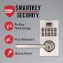 Kwikset 99170-005 SmartCode 917 Keyless Entry Contemporary Residential Keypad Electronic Lever Lock Deadbolt Alternative with Halifax Door Handle and SmartKey Security, Polished Chrome Kwikset 99170-005 SmartCode 917 Keyless Entry Contemporary Residential Keypad Electronic Lever Lock Deadbolt Alternative with Halifax Door Handle and SmartKey Security, Polished Chrome