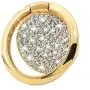 Cell Phone Finger Ring Holder, GREATQIQI Bling Crystals Phone Kickstand, 360° Rotation Metal Ring Grip Stand for Phones and Tablets (Gold) Cell Phone Finger Ring Holder, GREATQIQI Bling Crystals Phone Kickstand, 360° Rotation Metal Ring Grip Stand for Phones and Tablets (Gold)