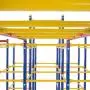 ActivPlay Modular Jungle Gym with Swing Set and Monkey Bars Kit, APJGC3, red, Blue, Yellow ActivPlay Modular Jungle Gym with Swing Set and Monkey Bars Kit, APJGC3, red, Blue, Yellow