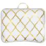 LapGear Designer Lap Desk with Phone Holder and Device Ledge - Gold Quatrefoil - Fits up to 15.6 Inch Laptops - Style No. 45416,Medium - Fits up to 15.6'' Laptops