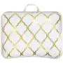 LapGear Designer Lap Desk with Phone Holder and Device Ledge - Gold Quatrefoil - Fits up to 15.6 Inch Laptops - Style No. 45416,Medium - Fits up to 15.6'' Laptops