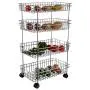 Seville Classics Heavy-Duty Commercial-Grade Utility Cart, NSF Listed Seville Classics Heavy-Duty Commercial-Grade Utility Cart, NSF Listed