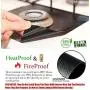 Stove Burner Covers,0.3 MM Double Thickness,8 Pack,Gas Stove Burner Liners,Non-stick Reusable Gas Range Stove Top Covers for Kitchen,Cuttable,Easy to Clean,Black,Size 10.6” x 10.6” Stove Burner Covers,0.3 MM Double Thickness,8 Pack,Gas Stove Burner Liners,Non-stick Reusable Gas Range Stove Top Covers for Kitchen,Cuttable,Easy to Clean,Black,Size 10.6” x 10.6”