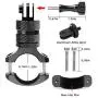 (2PCS) Tytyp Compatible for Gopro Bike/Bicycle/Motorcycle Handlebar Mount, Bike Mounts, All-Aluminum Metal Construction, 360 Degree Rotation Sturdy Little Unit Handlebar (2PCS) Tytyp Compatible for Gopro Bike/Bicycle/Motorcycle Handlebar Mount, Bike Mounts, All-Aluminum Metal Construction, 360 Degree Rotation Sturdy Little Unit Handlebar