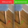 X-PROTECTOR Premium Ultra Large Pack Felt Furniture Pads 181 Piece! Felt Pads Furniture Feet All Sizes – Your Best Wood Floor Protectors. Protect Your Hardwood Flooring with 100% Satisfaction!