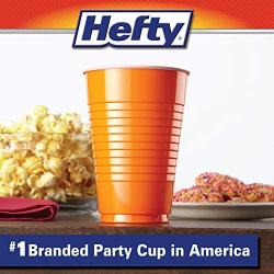 Hefty Disposable Plastic Cups in Assorted Colors