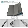 ProCase iPad 9.7 Case (Old Model) 2018 iPad 6th Generation / 2017 iPad 5th Generation Case - Ultra Slim Lightweight Stand Case with Translucent Frosted Back Smart Cover for iPad 9.7 Inch –Metallic