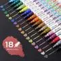 Ohuhu 40 Colors Acrylic Markers + 18 Colors Metallic Acrylic Markers Ohuhu 40 Colors Acrylic Markers + 18 Colors Metallic Acrylic Markers