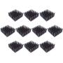 Easycargo 10pcs 25mm Heatsink Kit 25x25x10mm + 3M 8810 Thermal Conductive Adhesive Tape, Cooler Aluminum Heat Sink for Cooling Raspberry Pi 4 GPU IC Chips LED (25mmx25mmx10mm)