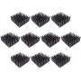 Easycargo 10pcs 25mm Heatsink Kit 25x25x10mm + 3M 8810 Thermal Conductive Adhesive Tape, Cooler Aluminum Heat Sink for Cooling Raspberry Pi 4 GPU IC Chips LED (25mmx25mmx10mm)