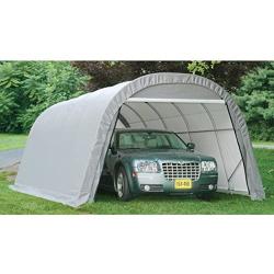 ShelterLogic 71332 Grey 12x20x8 Round Style Shelter