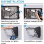 LED Wall Pack Lights 120W,（5000K Daylight Wall Pack),Commercial and Industrial Outdoor Wall Pack Lighting 500~600W HPS/HID Bulb Replacement Waterproof