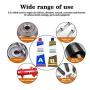 Kafuter 2 Bottles 20/50/100g Industrial Heat Resistance Cold Weld Materials Metal Repair Paste Magic Welding Glue (100g)
