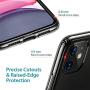 ESR Metal Kickstand Designed for iPhone 11 Case, [Vertical and Horizontal Stand] [Reinforced Drop Protection] Flexible TPU Soft Back for iPhone 11 (2019 Release), Transparent Black
