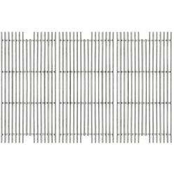 Hongso 304 Stainless Steel Grill Grid Grates Replacement Parts for Viking VGBQ 30 in T Series, VGBQ 41 in T Series, VGBQ 53 in T Series Gas Grill, SCD911 3 Pack